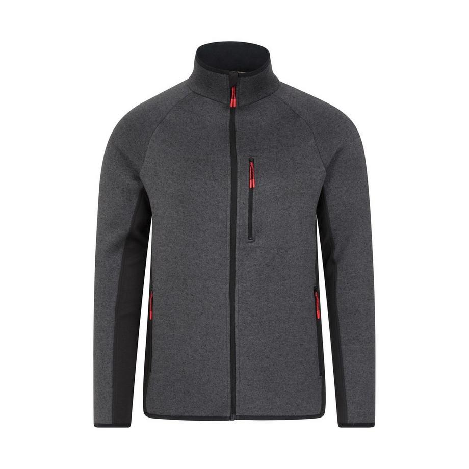 Treston Fleecejacke Durchgehender Reißverschluss