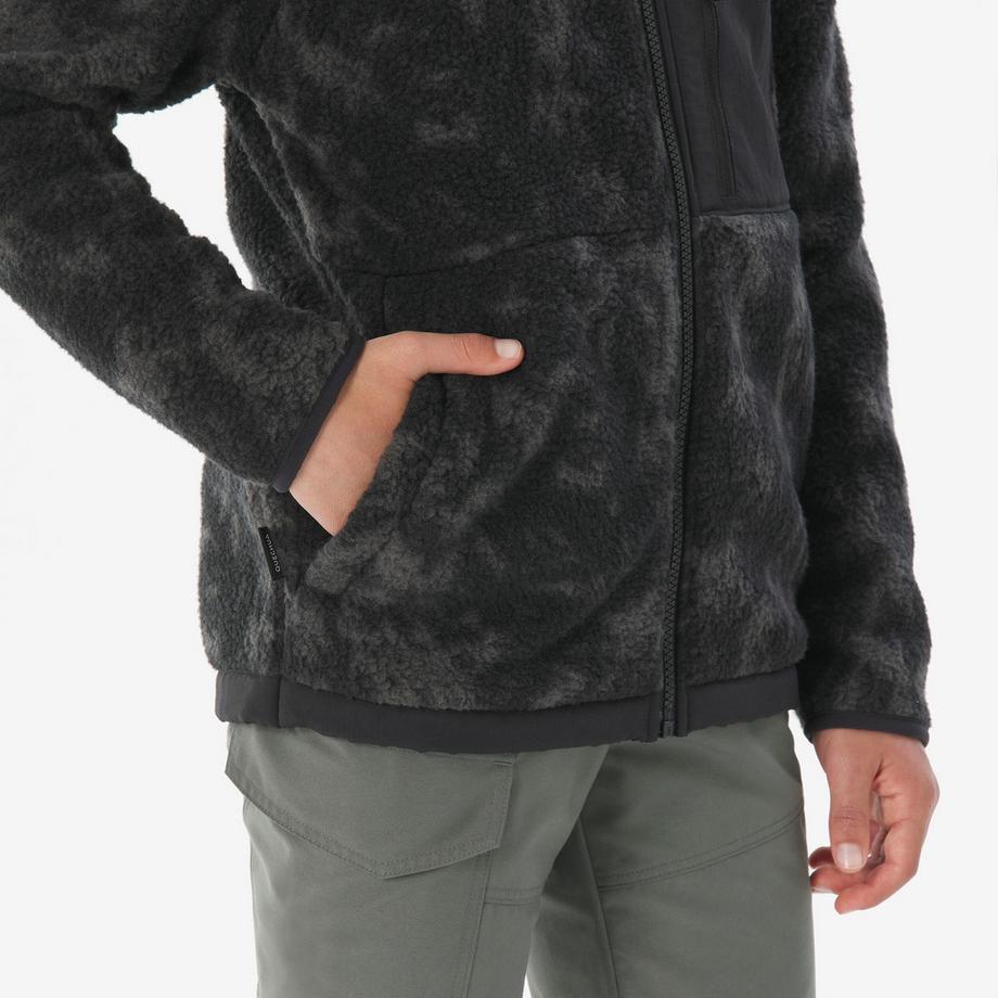 QUECHUA  Giacca in pile bambino NH 900 con zip sintetico 