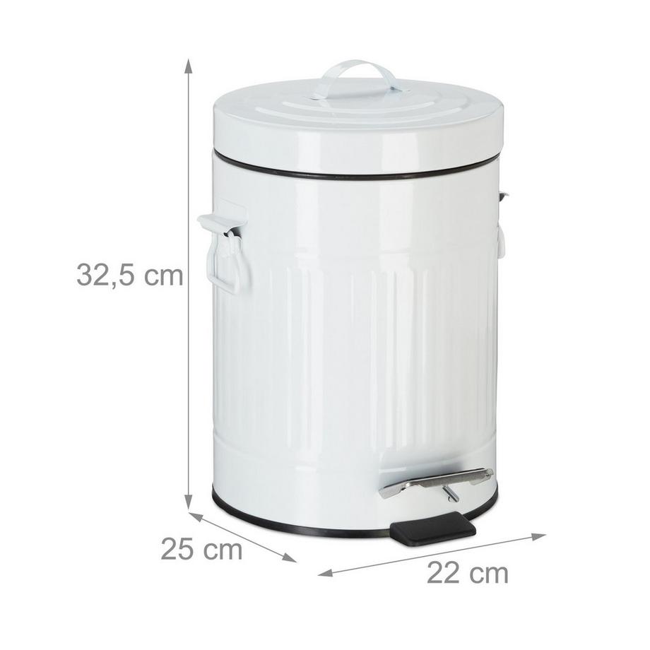 Northix Secchio a pedale vintage  