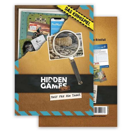 Hidden Games  Hidden Games HGF11RFD gioco da tavolo Ready for the island 90 min Espansione del gioco di carte Detective 