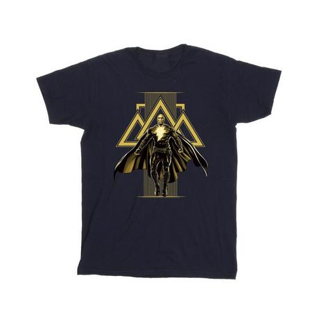 DC COMICS  Tshirt BLACK ADAM RISING GOLDEN SYMBOLS 