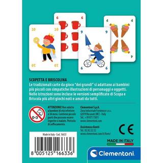 Clementoni  Clementoni 16633 Jeu de cartes Echange de carte 