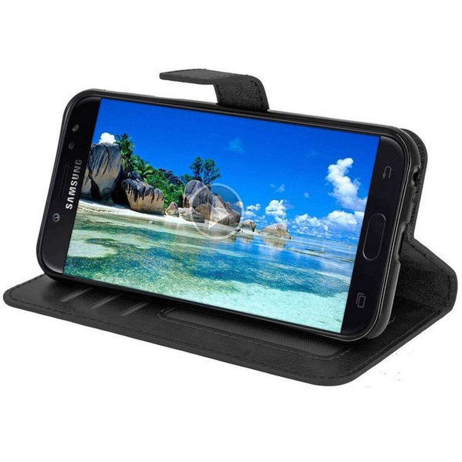 Avizar  Galaxy J3 2017 Vintage Flip-Schutzhülle 