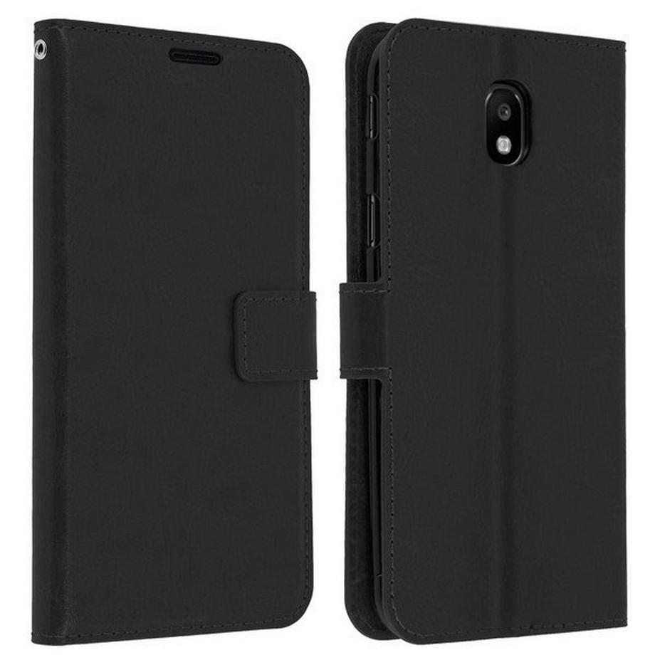 Avizar  Galaxy J3 2017 Vintage Flip-Schutzhülle 