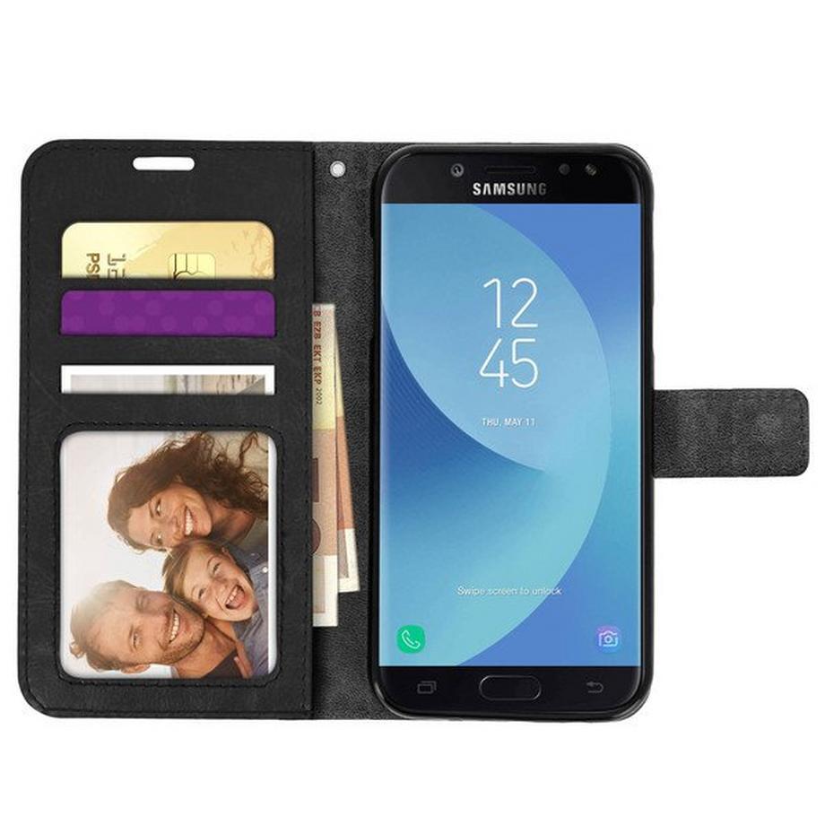 Avizar  Galaxy J3 2017 Vintage Flip-Schutzhülle 