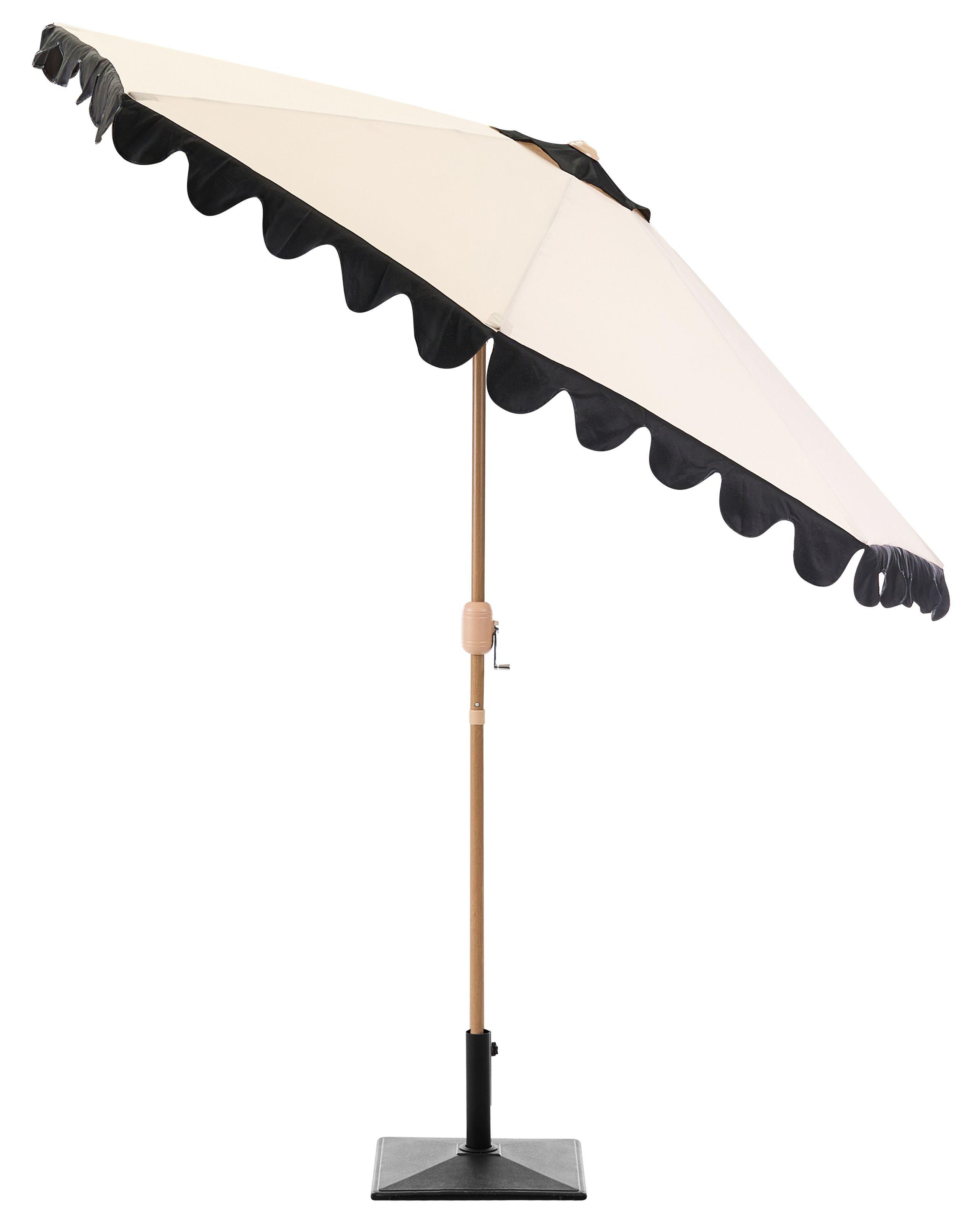 Beliani Ombrellone da esterno en Tessuto Retrò ISOLOTTO  