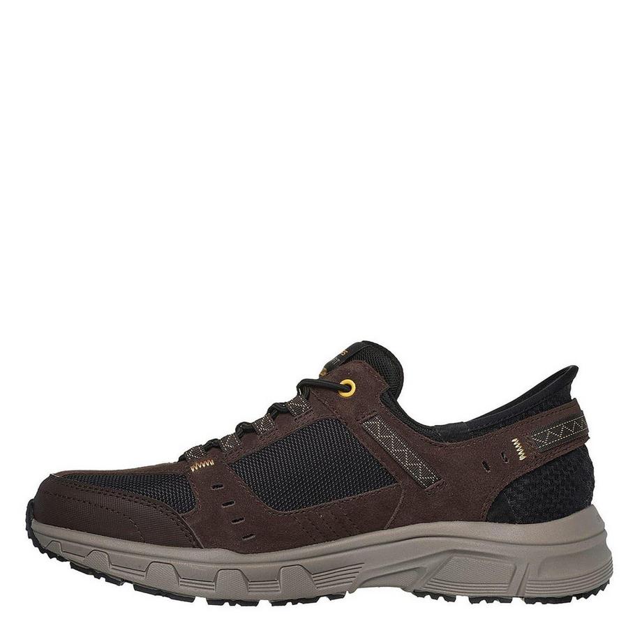 SKECHERS Oak Canyon Leder Slip-On Schuhe Oak Canyon Schuhe , Leder, Zum Anschlüpfen 