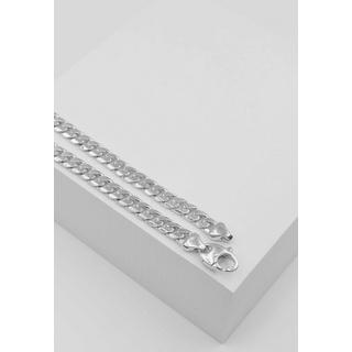 MUAU Schmuck  Bracelet Collier de tank en or blanc 750, 19cm, 6mm 