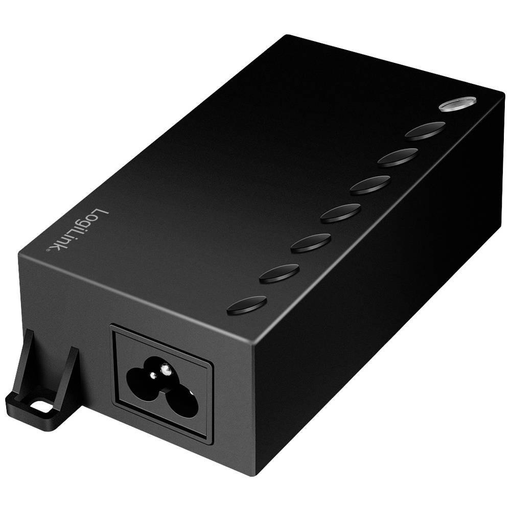 LogiLink  Injecteur Gigabit PoE++, 60 W, compatible IEEE802.3af/at/bt 