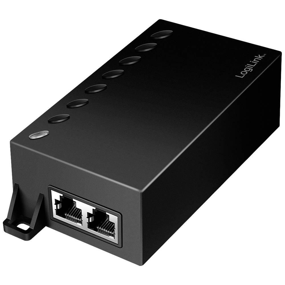 LogiLink  Injecteur Gigabit PoE++, 60 W, compatible IEEE802.3af/at/bt 