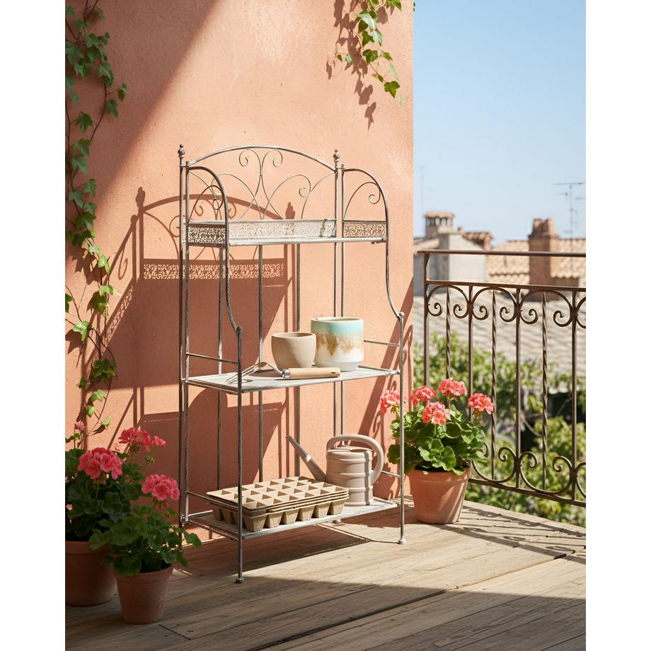 Beliani Regal aus Eisen Retro VILLADOSE  