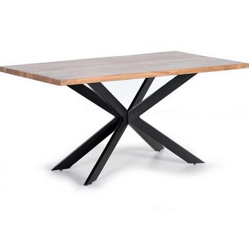 Table en bois massif Melisa acacia 200x100