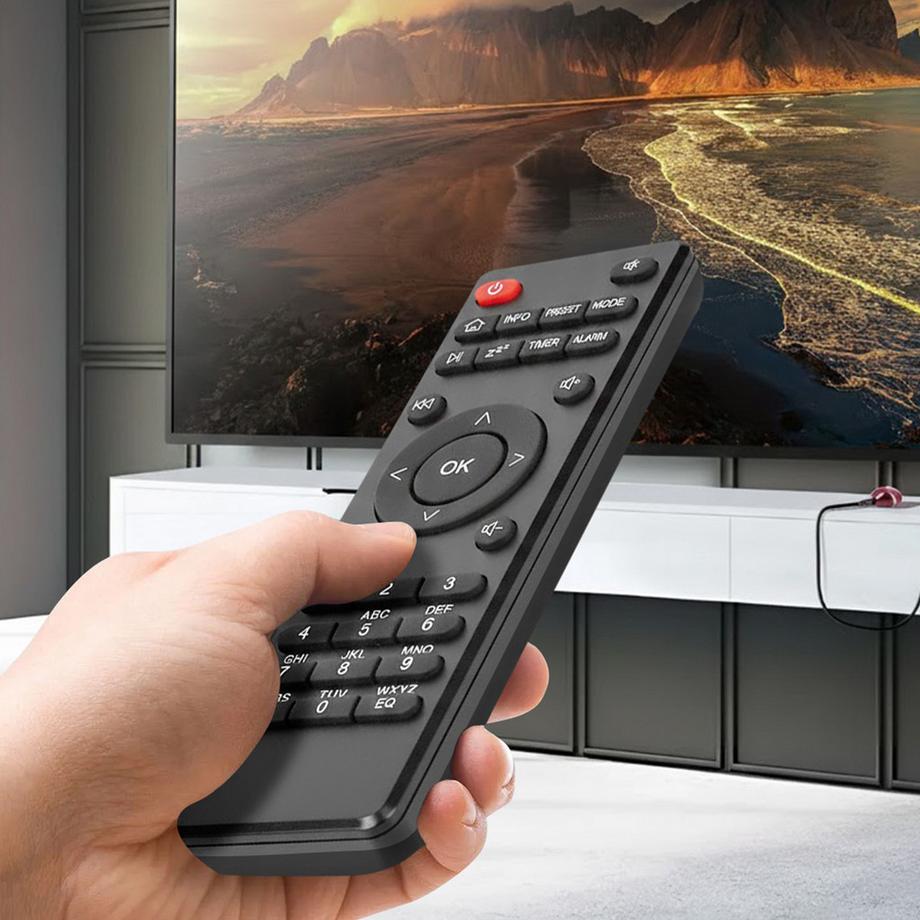 Nedis  Telecomando di ricambio | Adatto per: RDIN3000BK / RDIN4000BK / RDIN5000BK / RDIN5005BK | Fisso | 1 unità | Layout trasparente | Infrarossi | Nero 