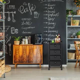 B2X Badezimmerwagen mit 4 Schubladen  