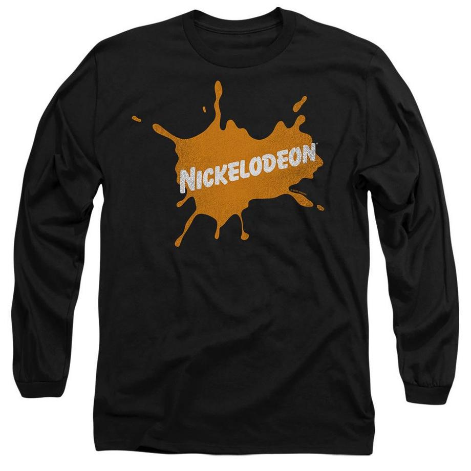 Nickelodeon Splat Logo Langarm-T-Shirt  
