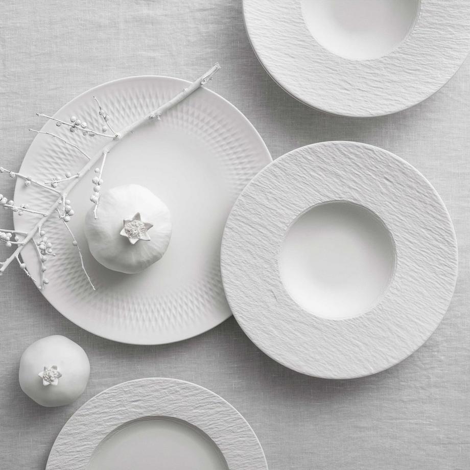 Villeroy&Boch  Tellerset 6tlg. EC Manufacture Rock blanc 