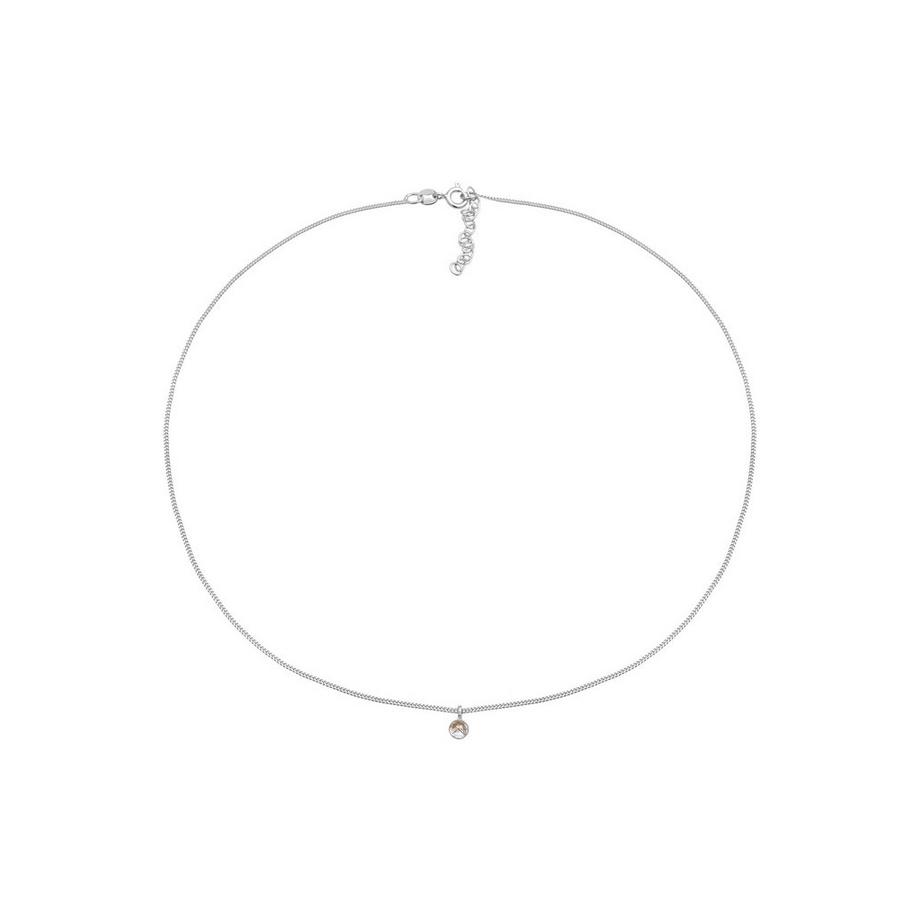 Elli  Halskette Choker Turmalin Quarz 