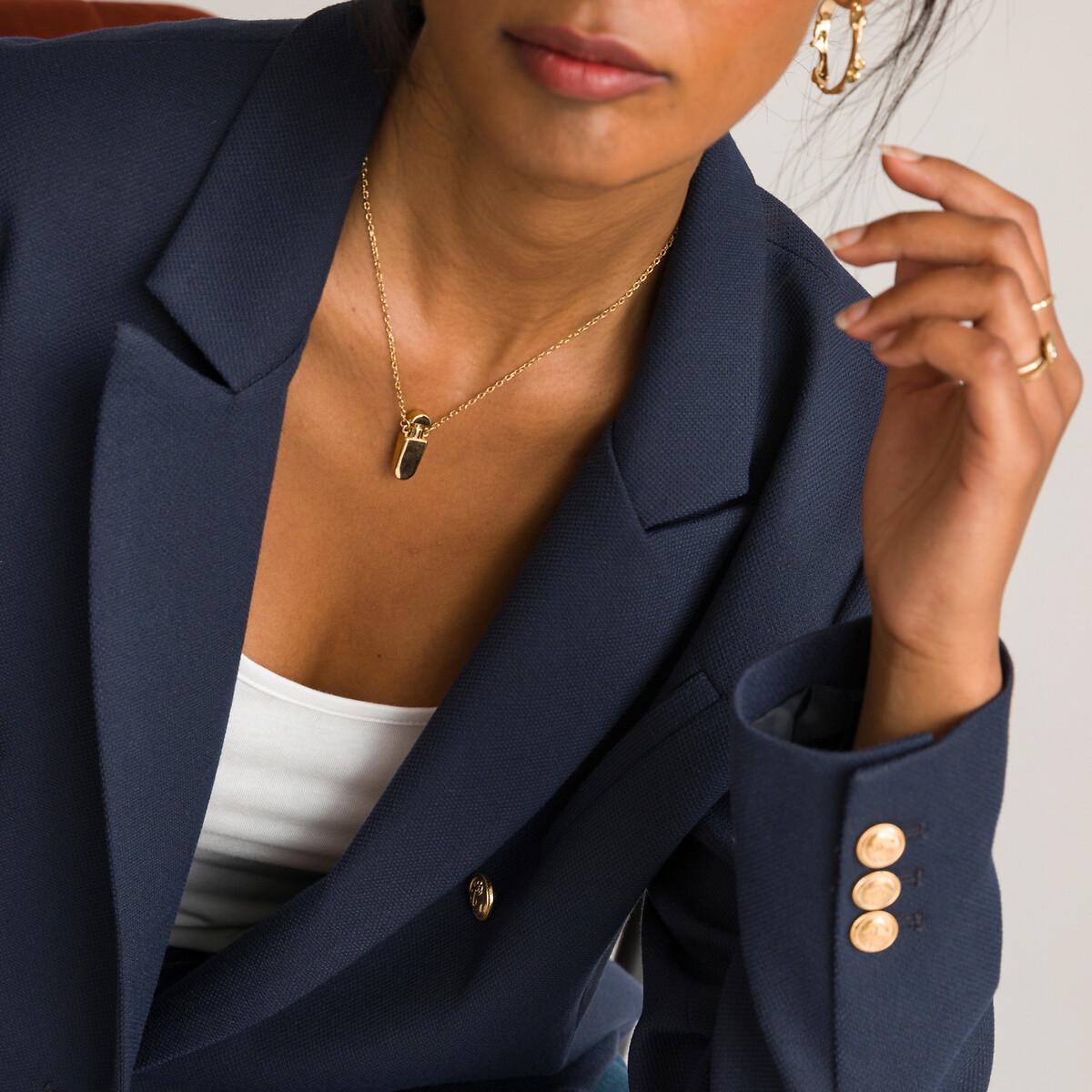 La Redoute Collections Zweireihiger Slim Fit Blazer  