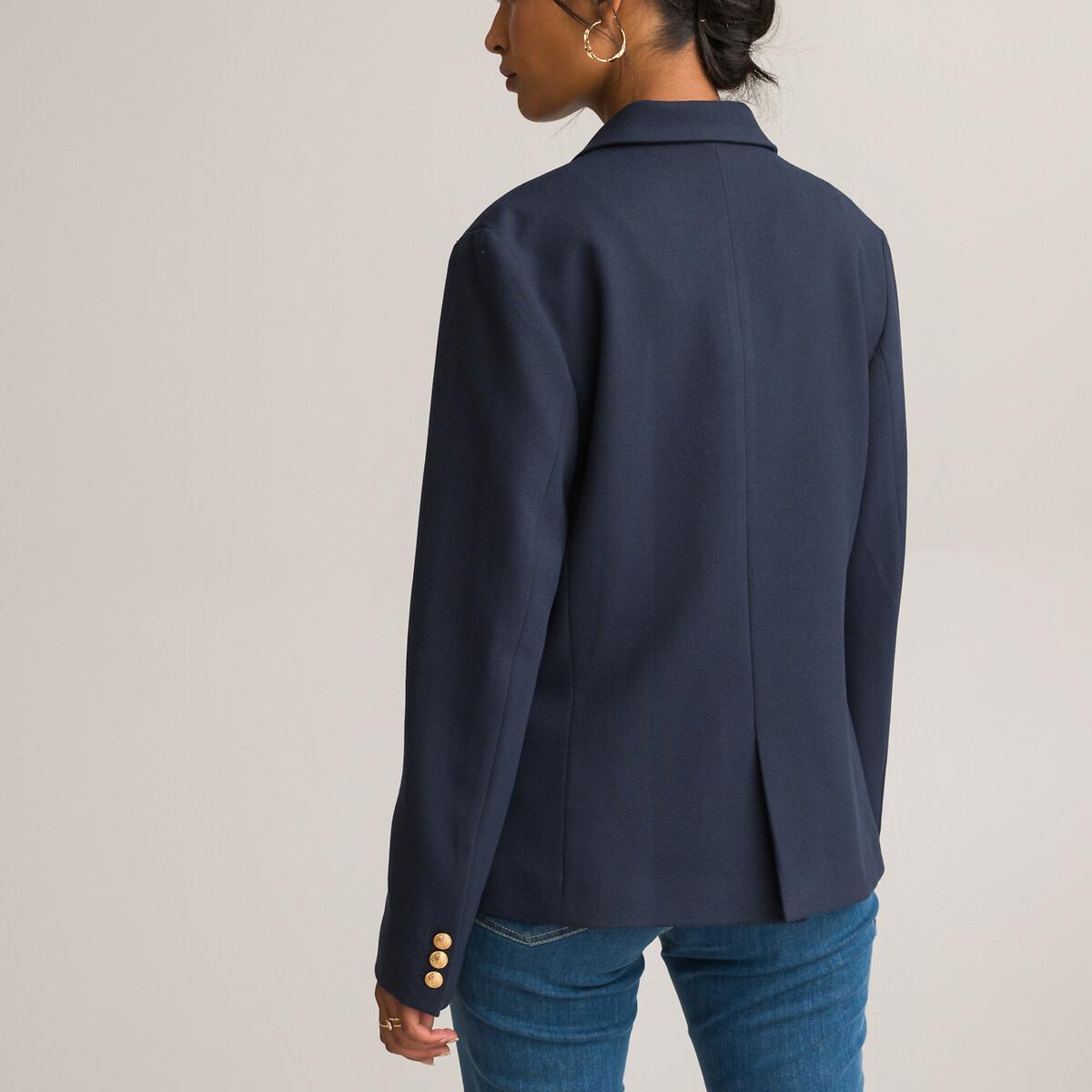 La Redoute Collections Zweireihiger Slim Fit Blazer  