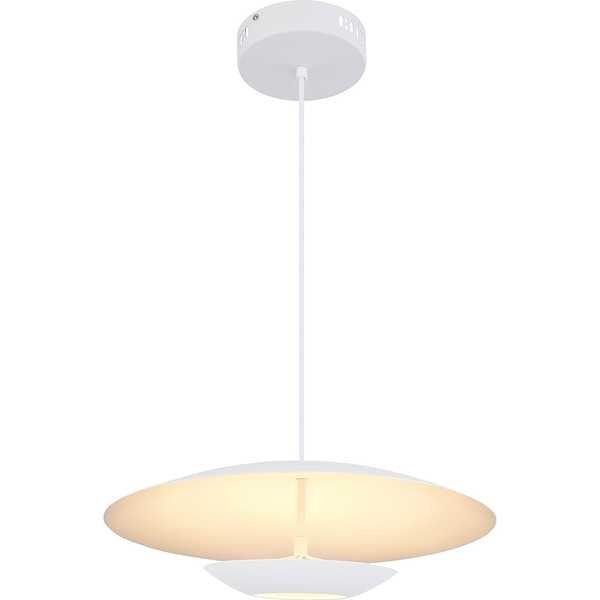 Image of Hängeleuchte Manu Metall weiss 1xLED Hängeleuchte Manu Metall weiss 1xLED