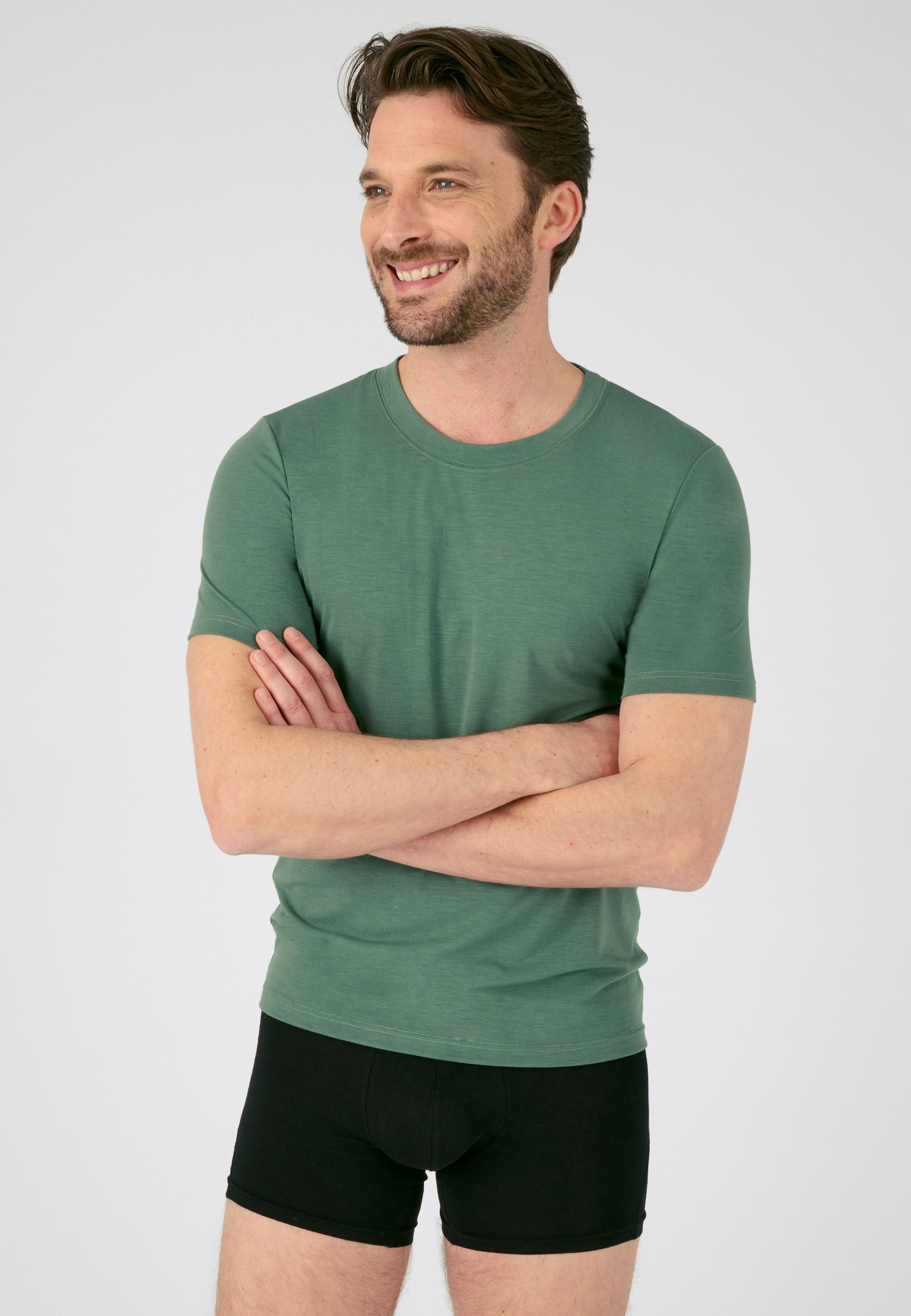 Image of Thermoregulierendes T-shirt Herren Grün L