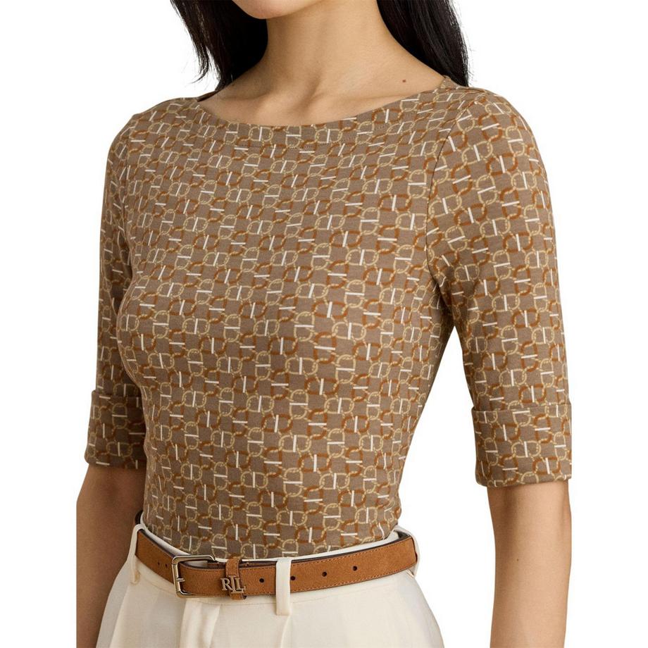 Ralph Lauren T-Shirt Judy Col Bateau  