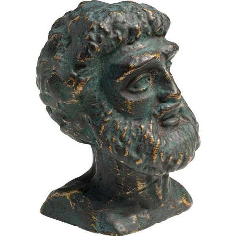 KARE Design Oggetto decorativo Uomo Barbuto grigio 11  