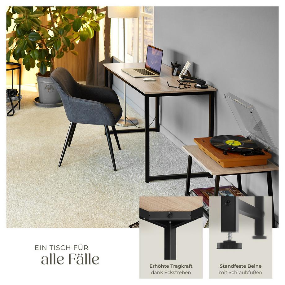 Tectake Bureau FLINT Style industriel  