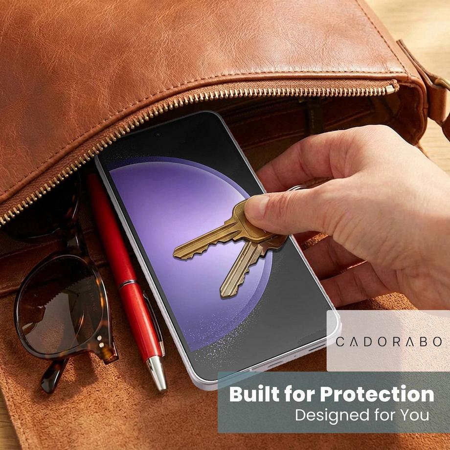 Cadorabo  Samsung Galaxy S23 FE Schutzfolie Schutzglas 