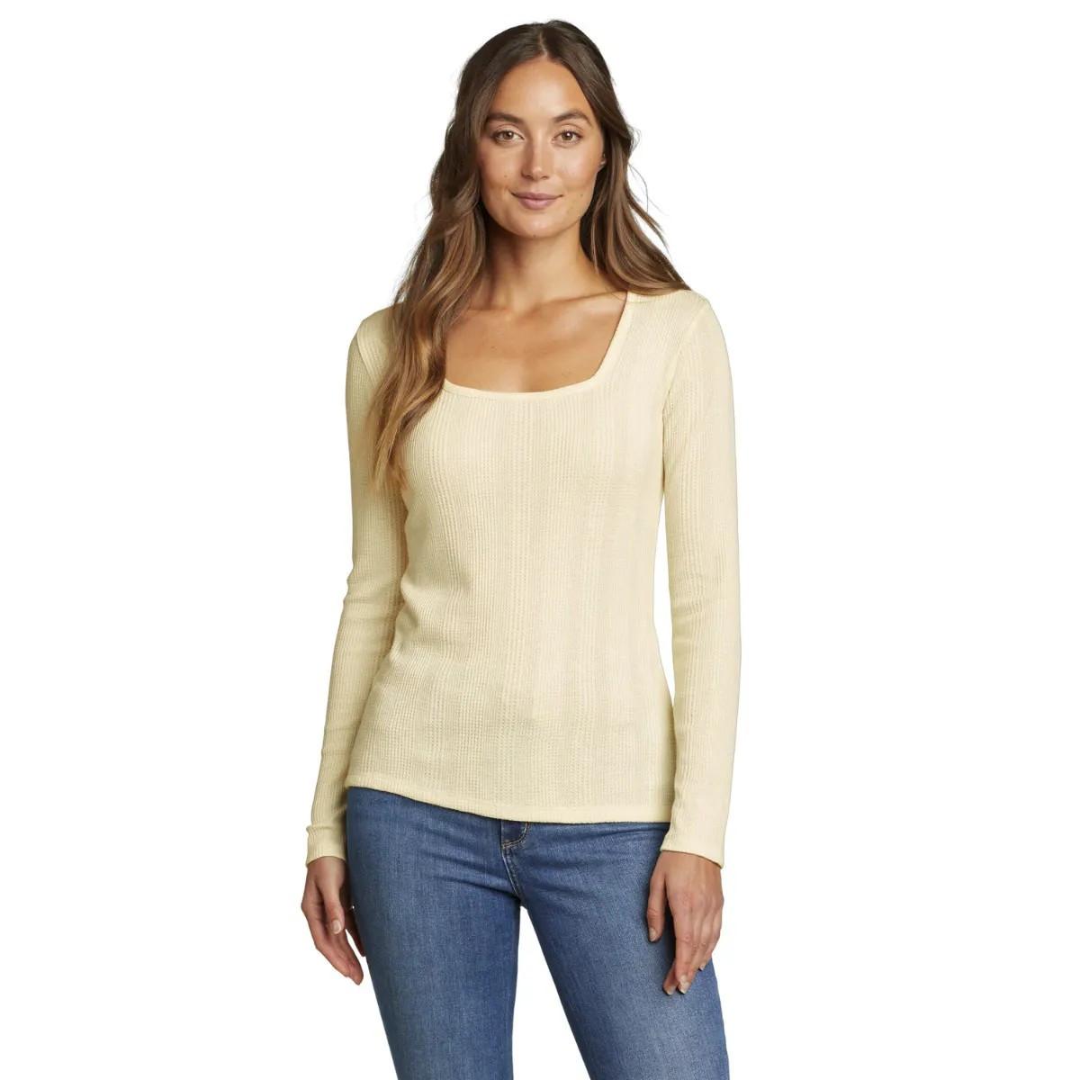 Image of Mountain Town Tshirt Langärmlig Damen Pink XS