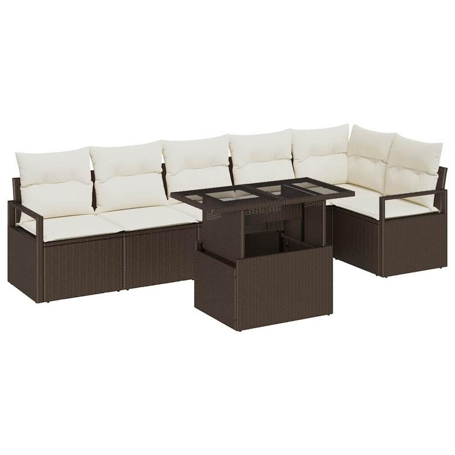 Set di Mobili da Giardino Polyrattan