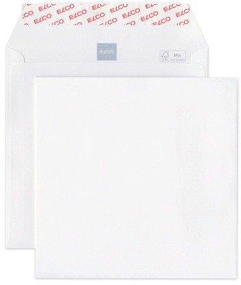 Image of ELCO Couvert Premium 175x175/38mm 40978 120g, weiss, Klebung 500 Stk. ELCO Couvert Premium 175x175/38mm 40978 120g, weiss, Klebung 500 Stk.