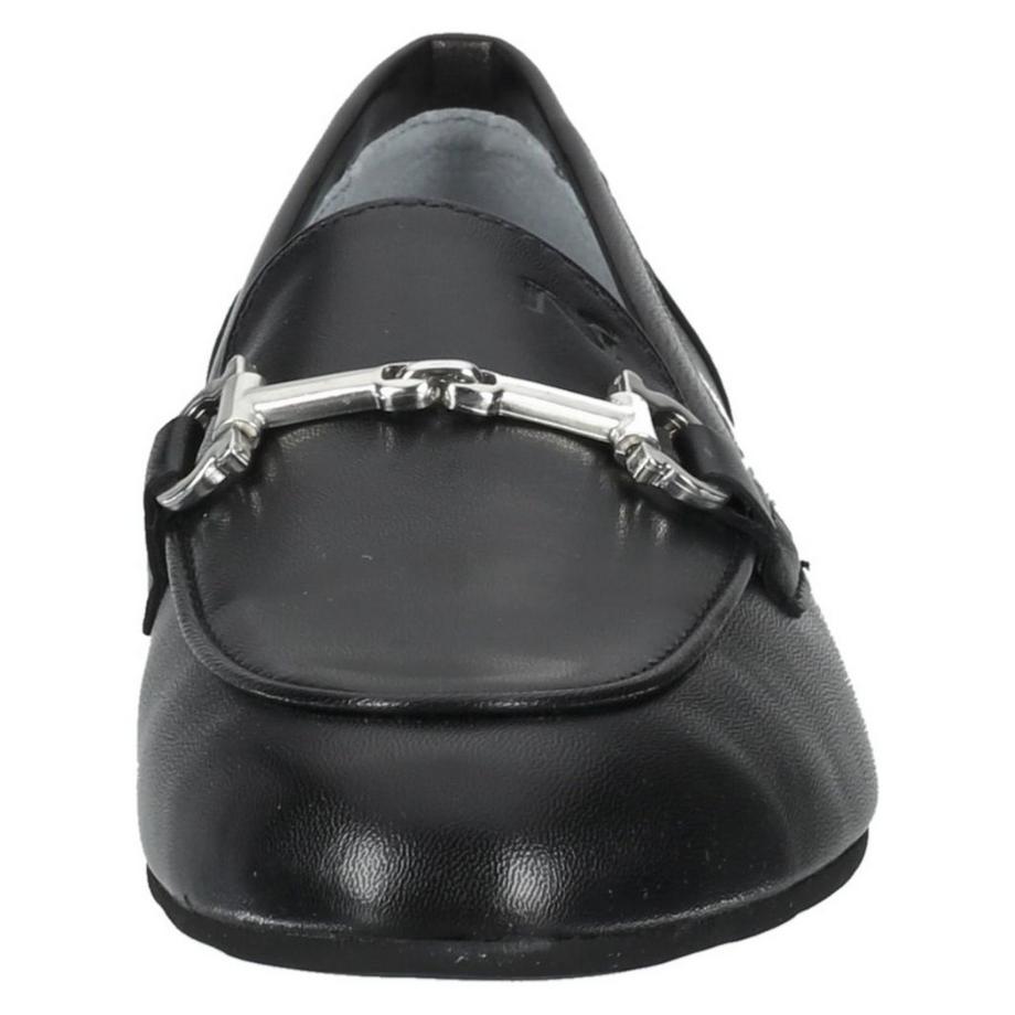 Nero Giardini Slipper con applicazione in metallo  