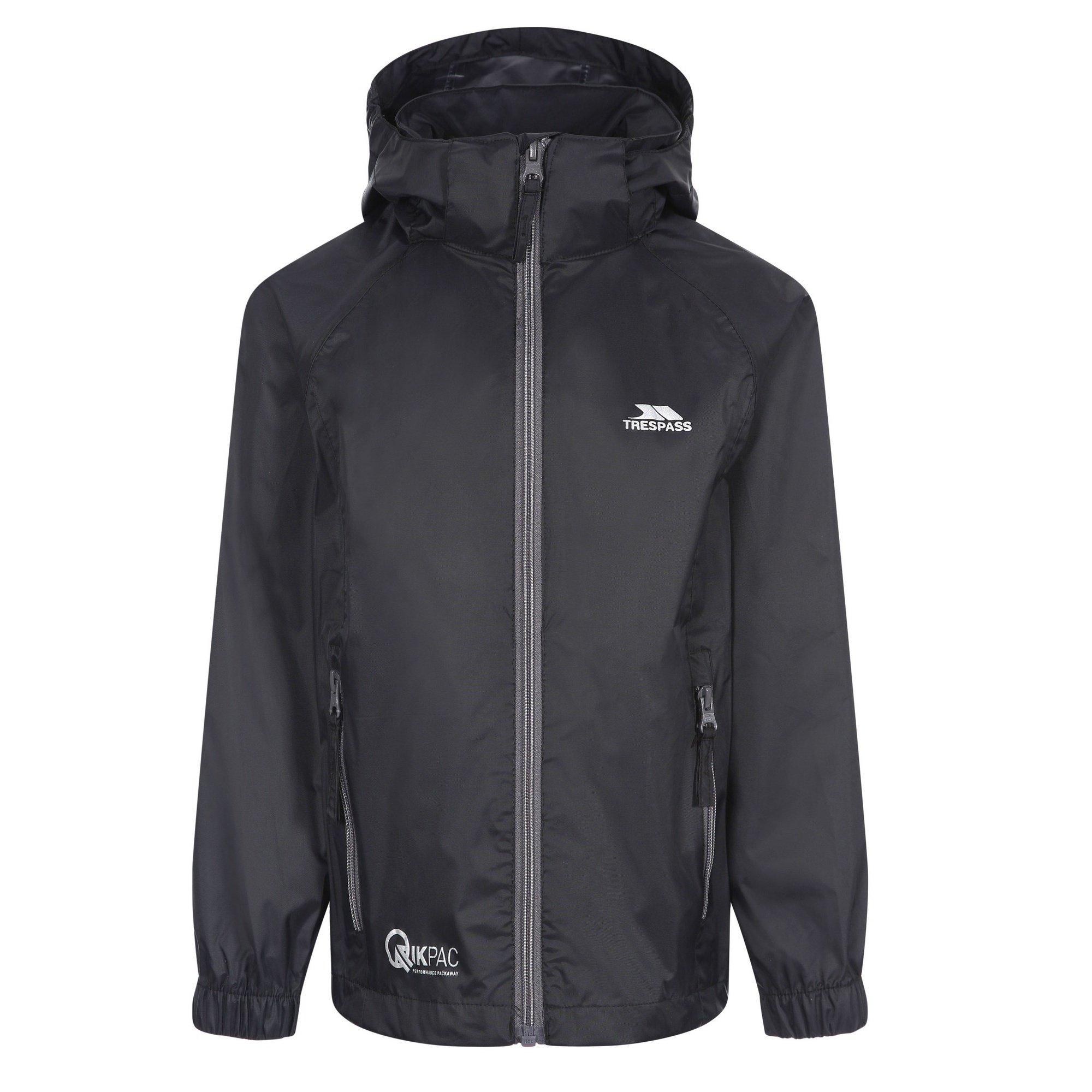 Image of Regenjacke Qikpac X Unisex Schwarz 98