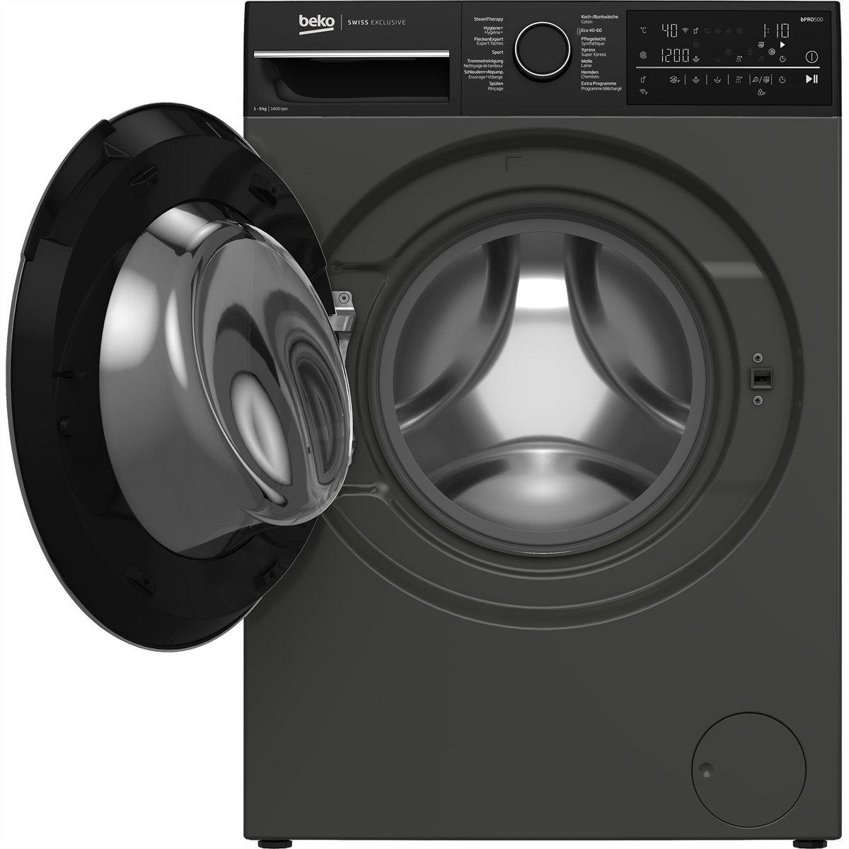 Beko Waschmaschine WM520, 9kg, A-10%, manhattan gray  