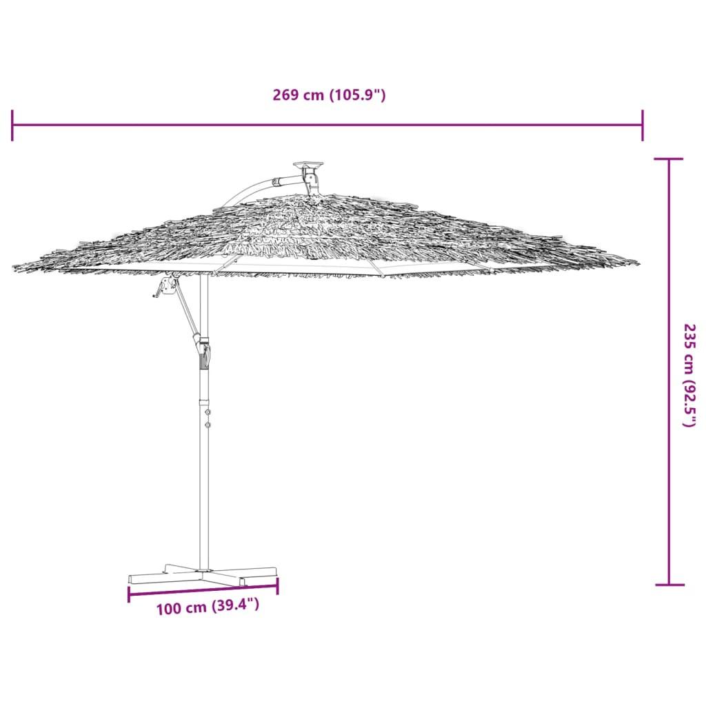 VidaXL Parasol de jardin  