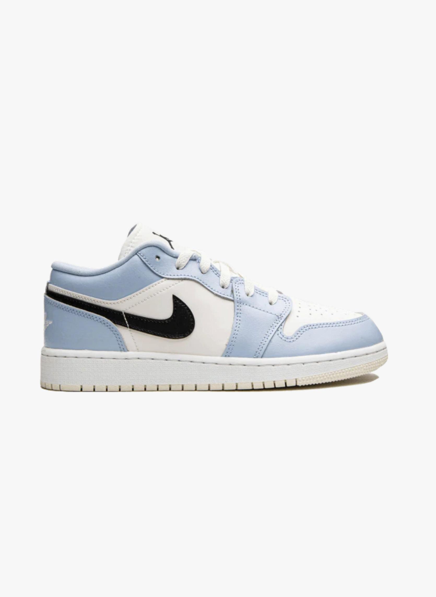 NIKE  Air Jordan 1 Low Ice Blue Black 