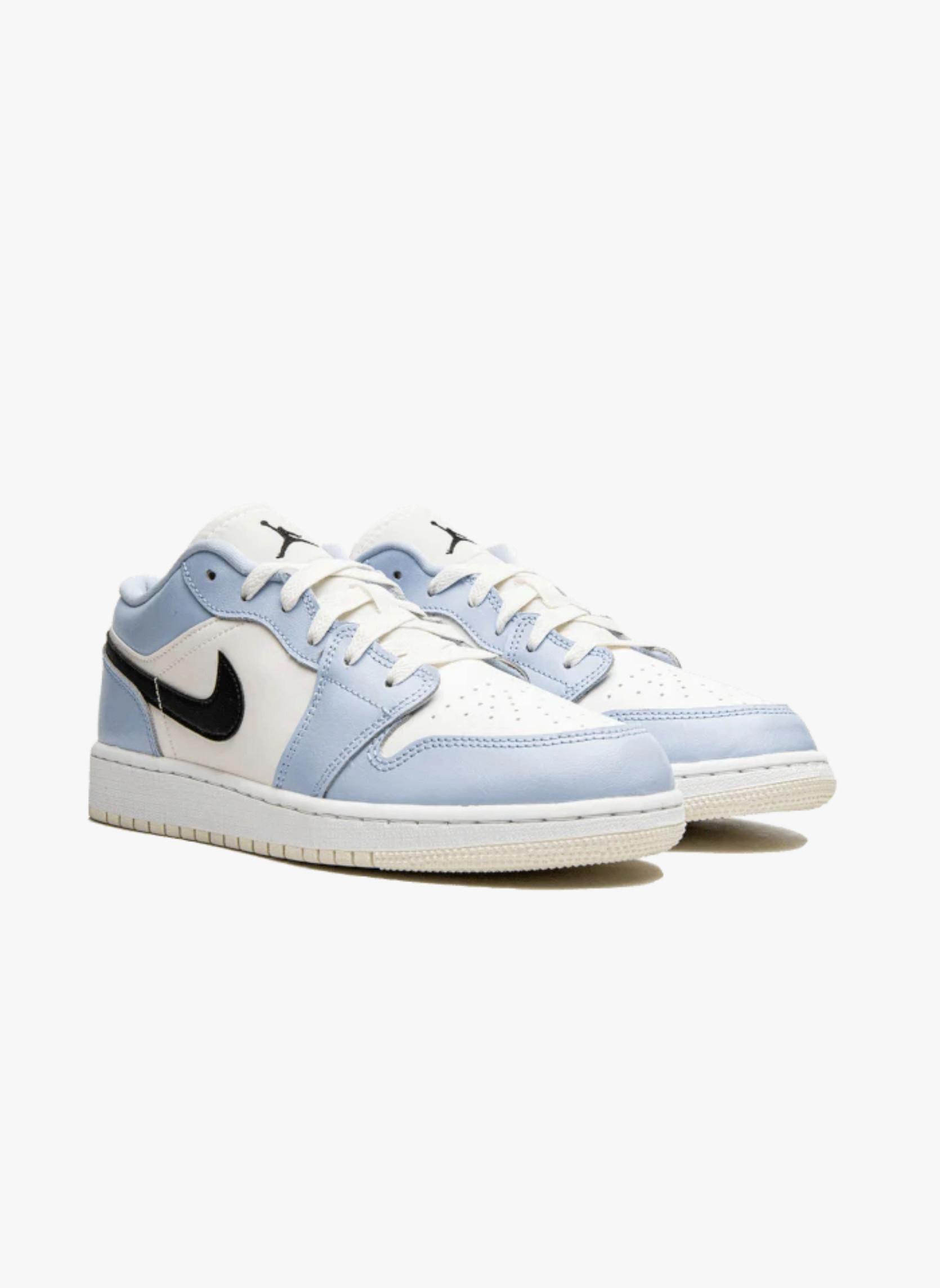 NIKE  Air Jordan 1 Low Ice Blue Black 