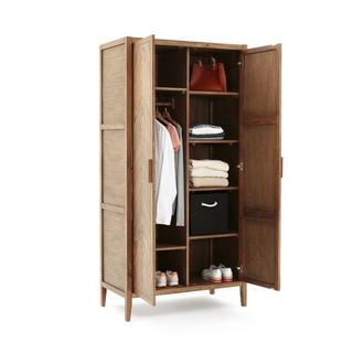 La Redoute Intérieurs Armoire 2 portes en pin massif NOTTINGHAM  