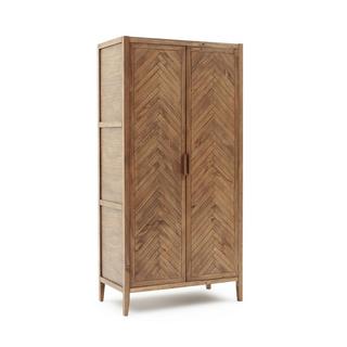 La Redoute Intérieurs Armoire 2 portes en pin massif NOTTINGHAM  