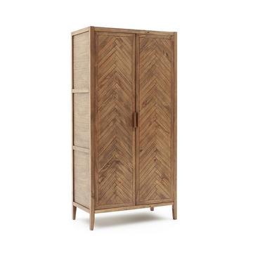 Armoire 2 portes en pin massif NOTTINGHAM