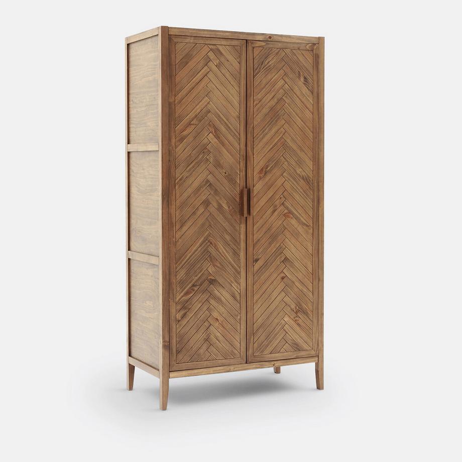 La Redoute Intérieurs Kleiderschrank NOTTINGHAM mit 2 Türen  