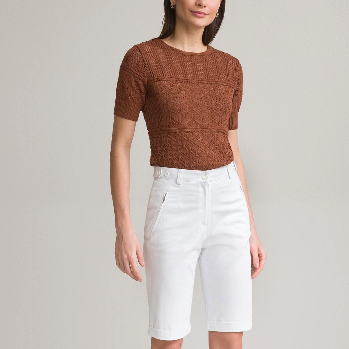 Image of Bermudas Damen Weiss 36