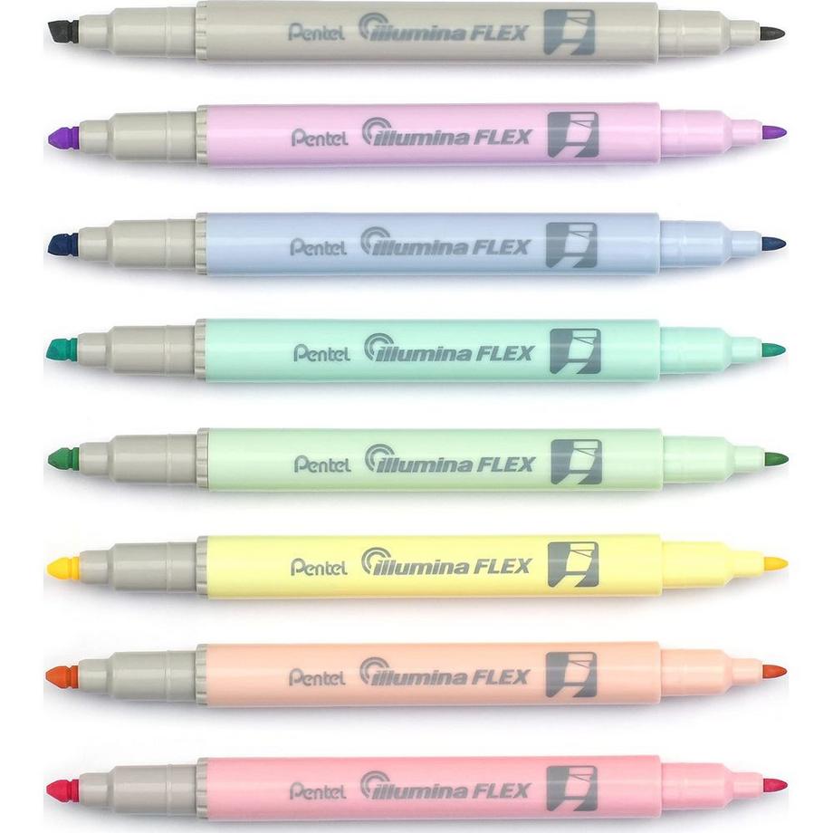 Pentel Pentel Illumina Flex evidenziatore 1 pz Punta sottile/smussata Viola  