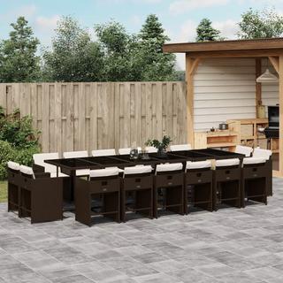 VidaXL Garten essgruppe poly-rattan  