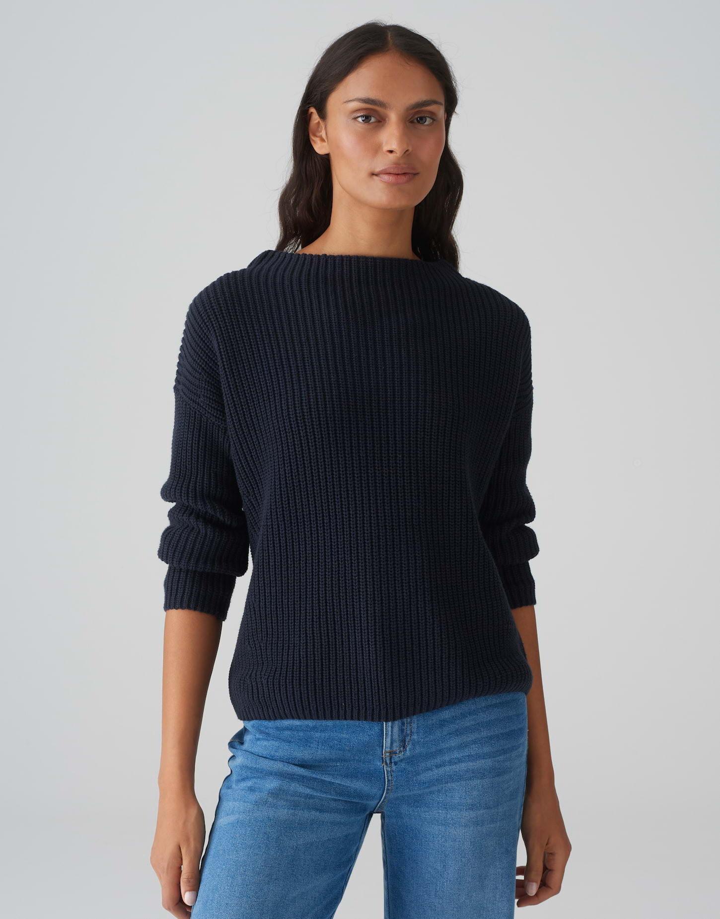 OPUS  Pull en tricot Parto Forme en O 