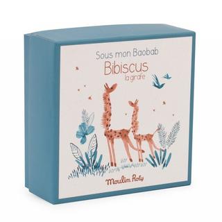 Moulin Roty  Doudou attache-tétine girafe, Sous mon baobab, Moulin Roty 