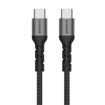 Shargeek USB-C sur les câbles tressés USB-C 240W