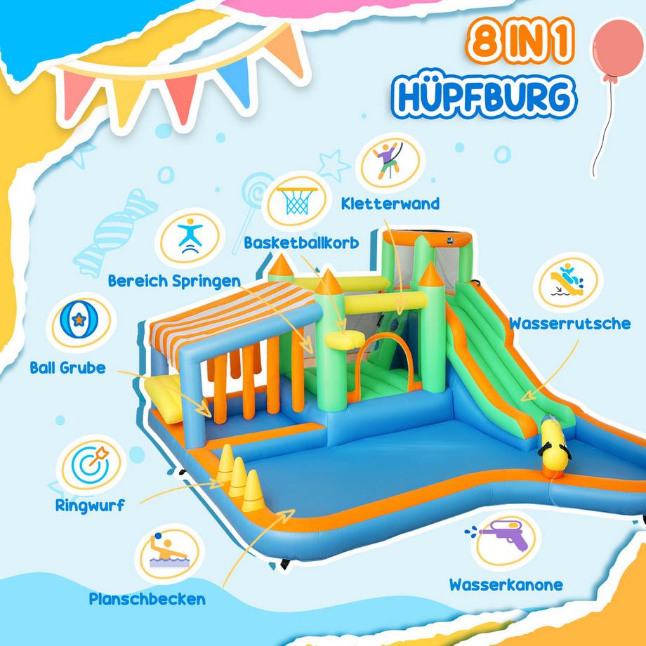 AIYAPLAY  Château gonflable 