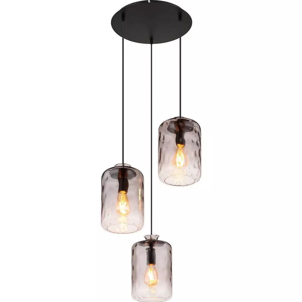 mutoni light – Hängeleuchte Darina Metall matt 3xE27, One Size